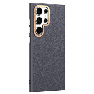 Coque Samsung Galaxy S25 Ultra 5G Simili Cuir Texturé