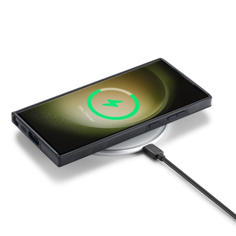 Coque Samsung Galaxy S25 Ultra 5G Style Cuir DG.MING