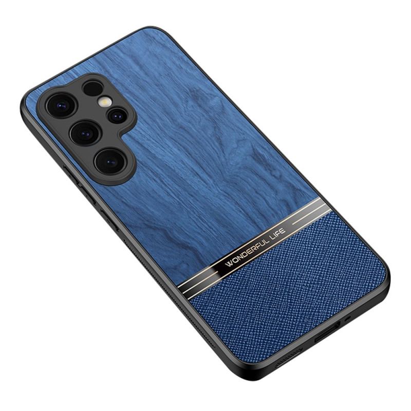 Coque Samsung Galaxy S25 Ultra 5G Texture Bois