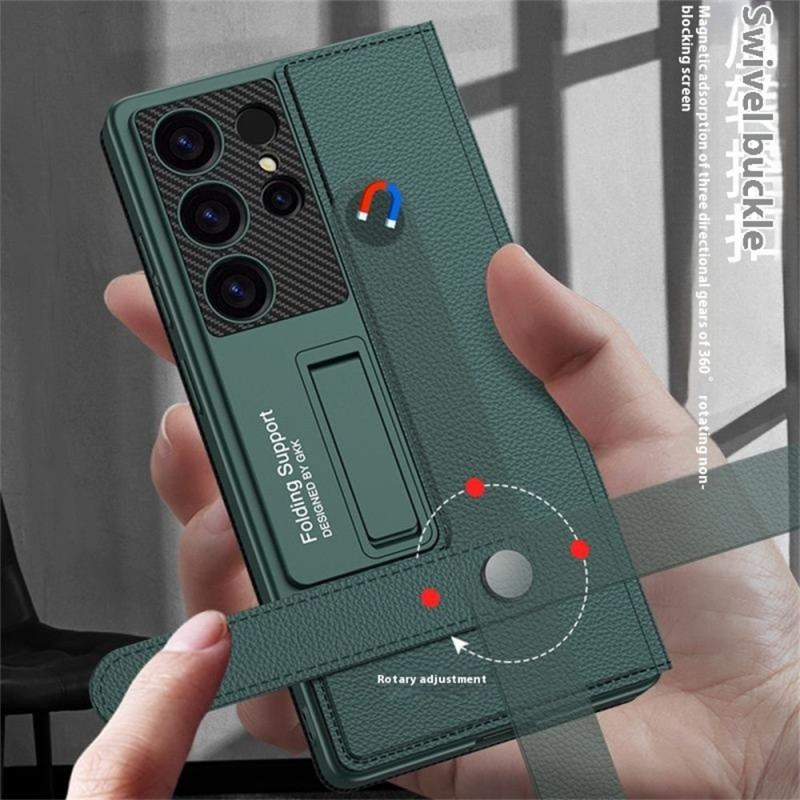 Coque Samsung Galaxy S25 Ultra avec Porte-Cartes et Support GKK