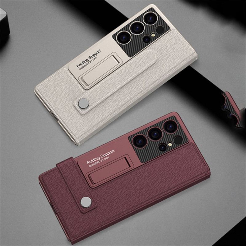 Coque Samsung Galaxy S25 Ultra avec Porte-Cartes et Support GKK