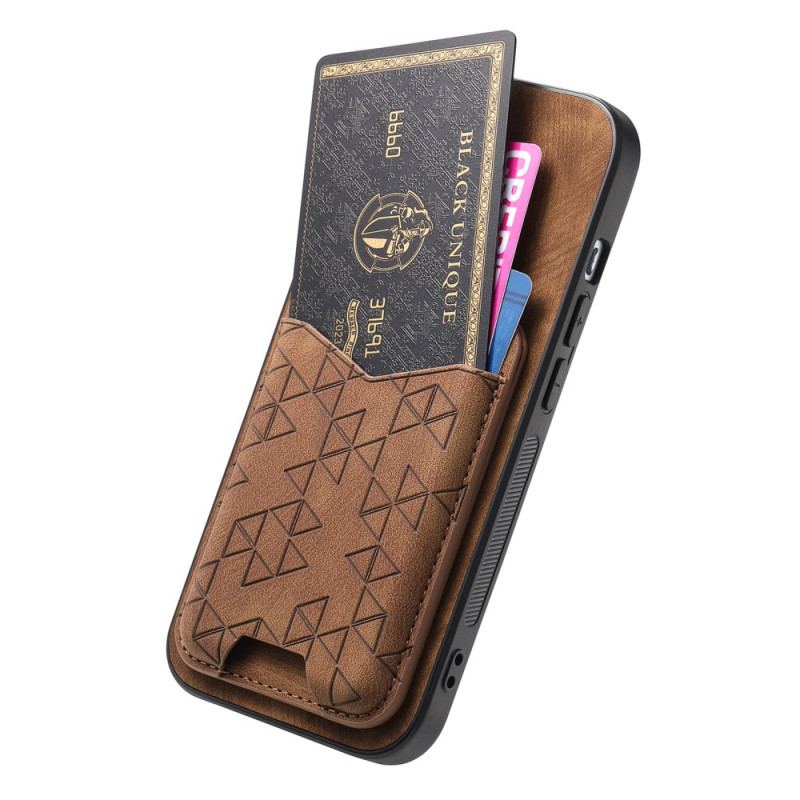 Coque Samsung Galaxy S25 Ultra Motif Imprimé Porte-Cartes et Support