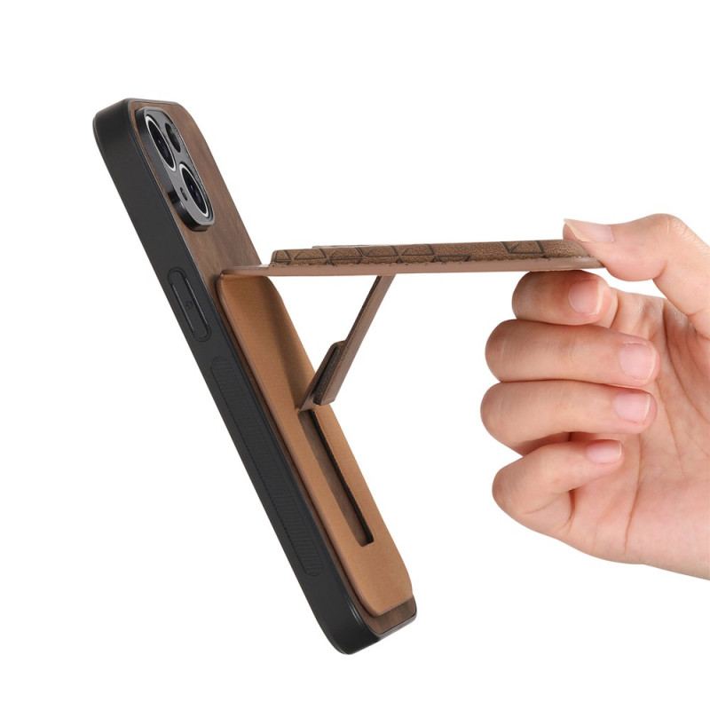 Coque Samsung Galaxy S25 Ultra Motif Imprimé Porte-Cartes et Support