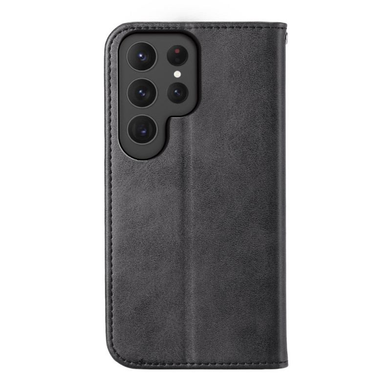 Flip Cover Samsung Galaxy S25 Ultra 5G Empreintes Losanges