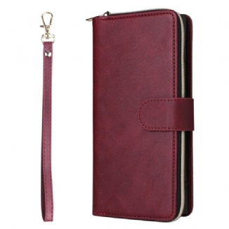 Housse Samsung Galaxy S25 Ultra 5G Pochette Zippée et Lnaière