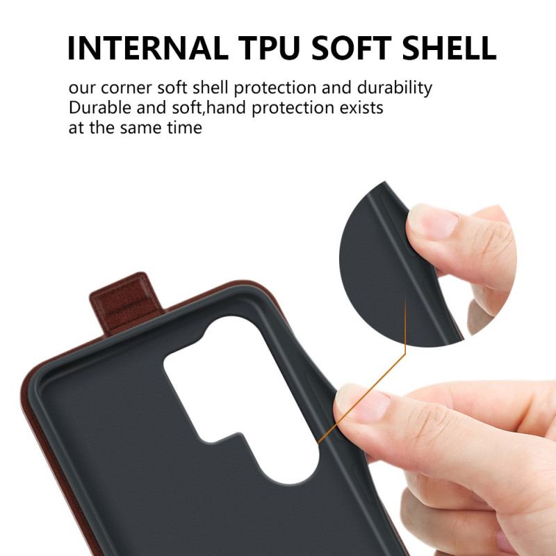 Housse Samsung Galaxy S25 Ultra 5G Rabat Vertical