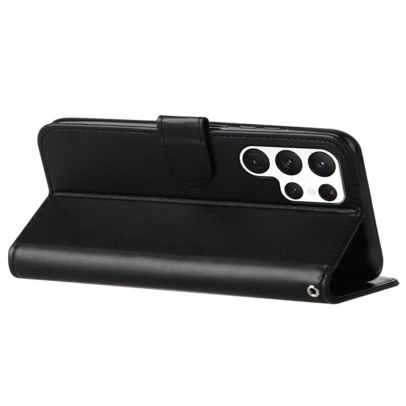 Housse Samsung Galaxy S25 Ultra 5G Simili Cuir Uni