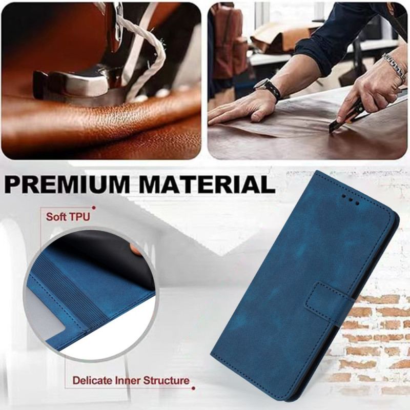 Housse Samsung Galaxy S25 Ultra Effet Cuir Classique à Lanière