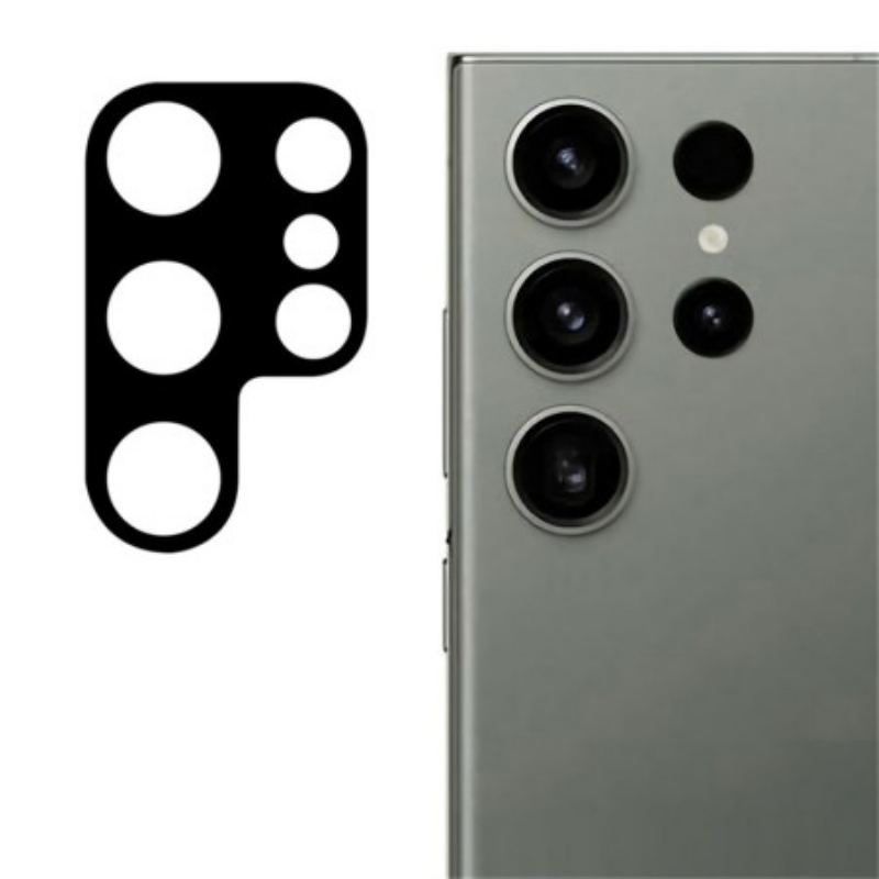 Lentille de Protection pour Caméra Galaxy S25 Ultra 5G avec Plaque Inférieure