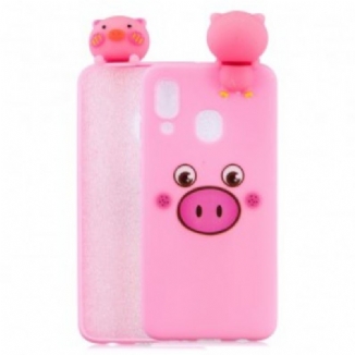 Coque Samsung Galaxy A40 Apollon le Cochon 3D