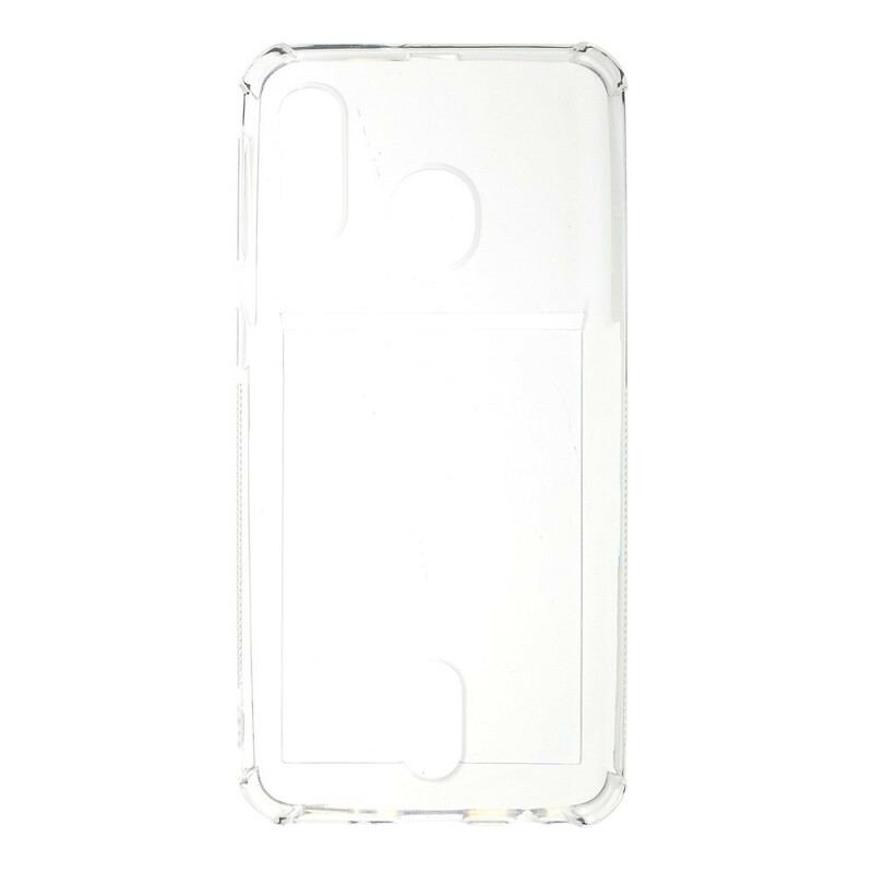Coque Samsung Galaxy A40 Transparente Porte-Carte