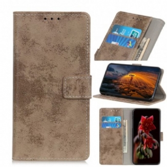 Housse Samsung Galaxy A40 Effet Cuir Vintage
