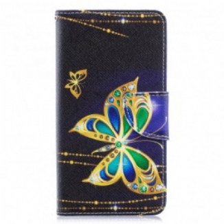Housse Samsung Galaxy A40 Papillon Magique