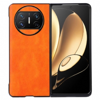 Coque Huawei Mate X3 Simili Cuir Litchi