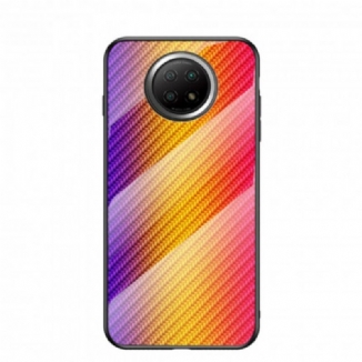 Coque Xiaomi Redmi Note 9 5G / Note 9T 5G Verre Trempé Fibre Carbone