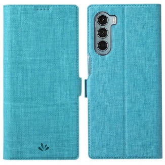 Flip Cover Moto G200 5G Texturée VILI DMX