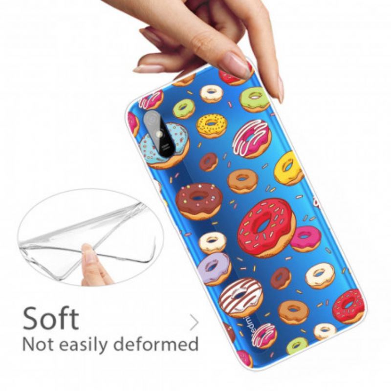 Coque Xiaomi Redmi 9A Love Donuts