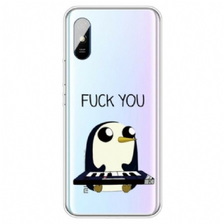 Coque Xiaomi Redmi 9A Pingouin Fuck You