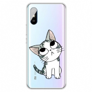 Coque Xiaomi Redmi 9A Regarde les Chats