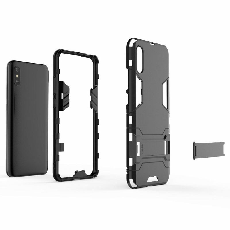 Coque Xiaomi Redmi 9A Ultra Résistante Languette