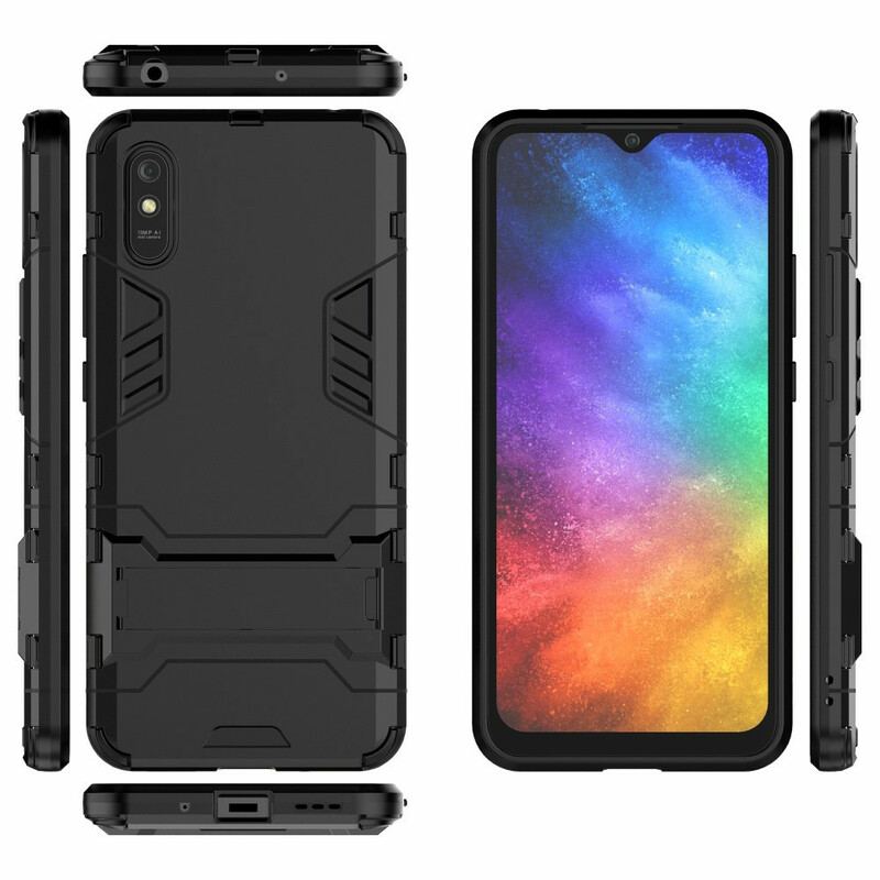 Coque Xiaomi Redmi 9A Ultra Résistante Languette