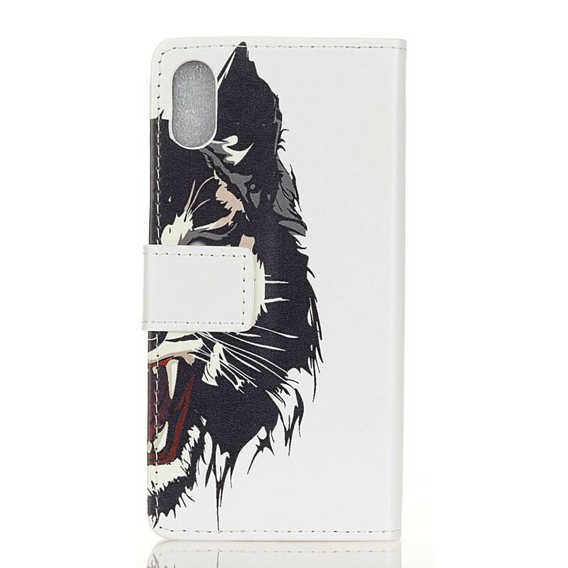 Housse Xiaomi Redmi 9A Tigre Féroce