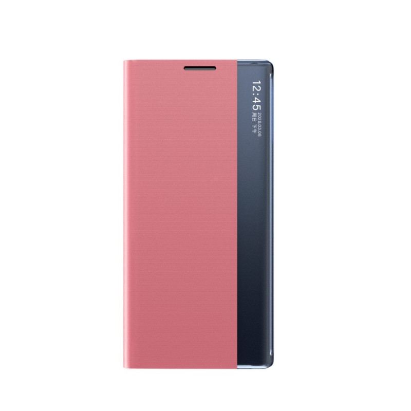 View Cover Xiaomi Redmi 9A Simili Cuir Texturé