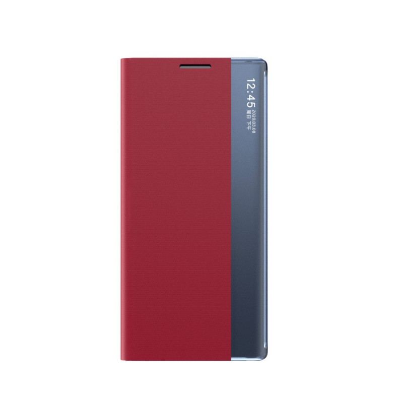 View Cover Xiaomi Redmi 9A Simili Cuir Texturé