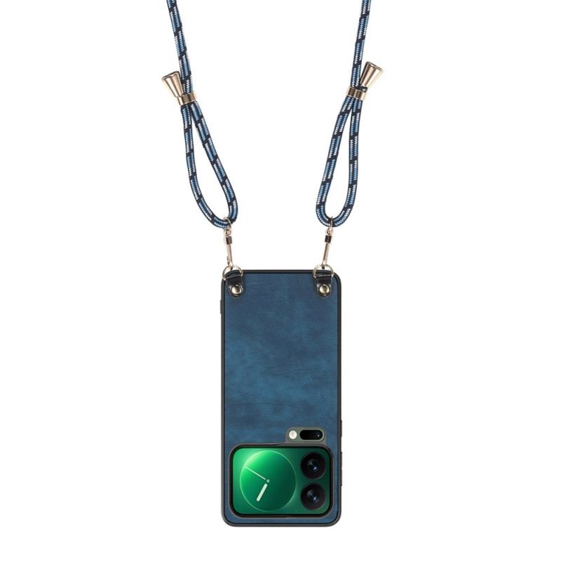 Coque à Cordon Xiaomi 17 Pro Effet Daim