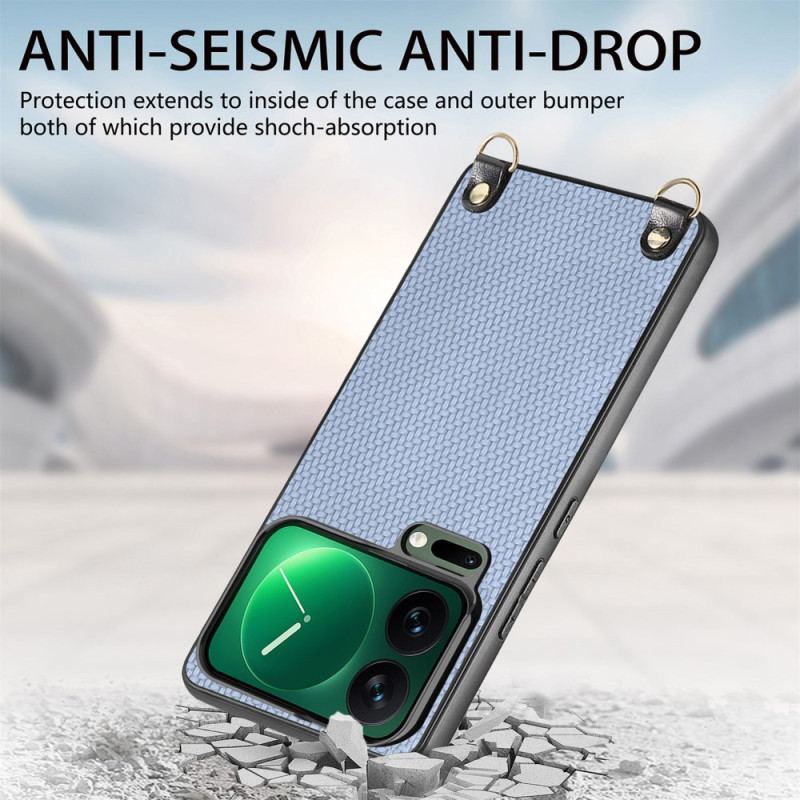 Coque à Cordon Xiaomi 17 Pro Simili Cuir