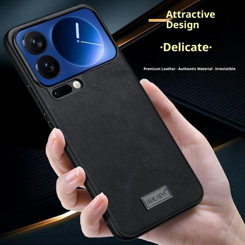 Coque Xiaomi 17 Pro Effet Cuir SULADA