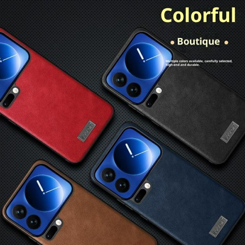 Coque Xiaomi 17 Pro Effet Cuir SULADA