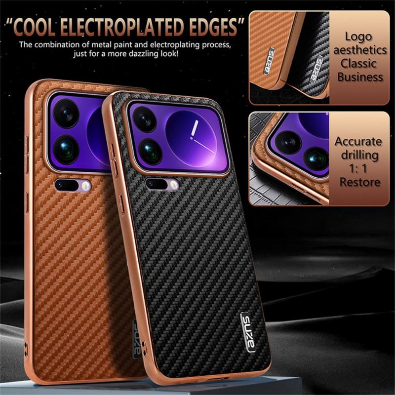 Coque Xiaomi 17 Pro Fibre Carbone AZNS