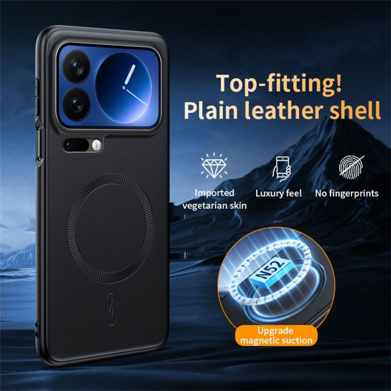 Coque Xiaomi 17 Pro Magnétique Revêtement Simi Cuir