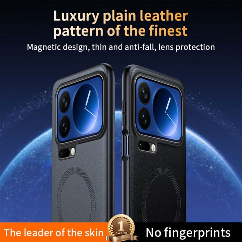 Coque Xiaomi 17 Pro Magnétique Revêtement Simi Cuir