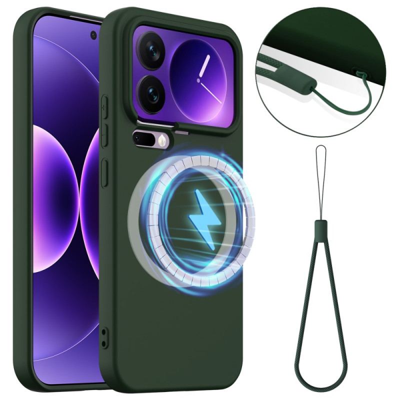 Coque Xiaomi 17 Pro Magnétique Silicone Liquide