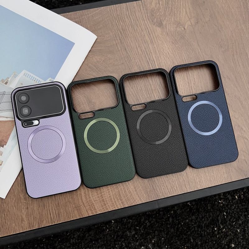 Coque Xiaomi 17 Pro Magnétique Texture Litchi