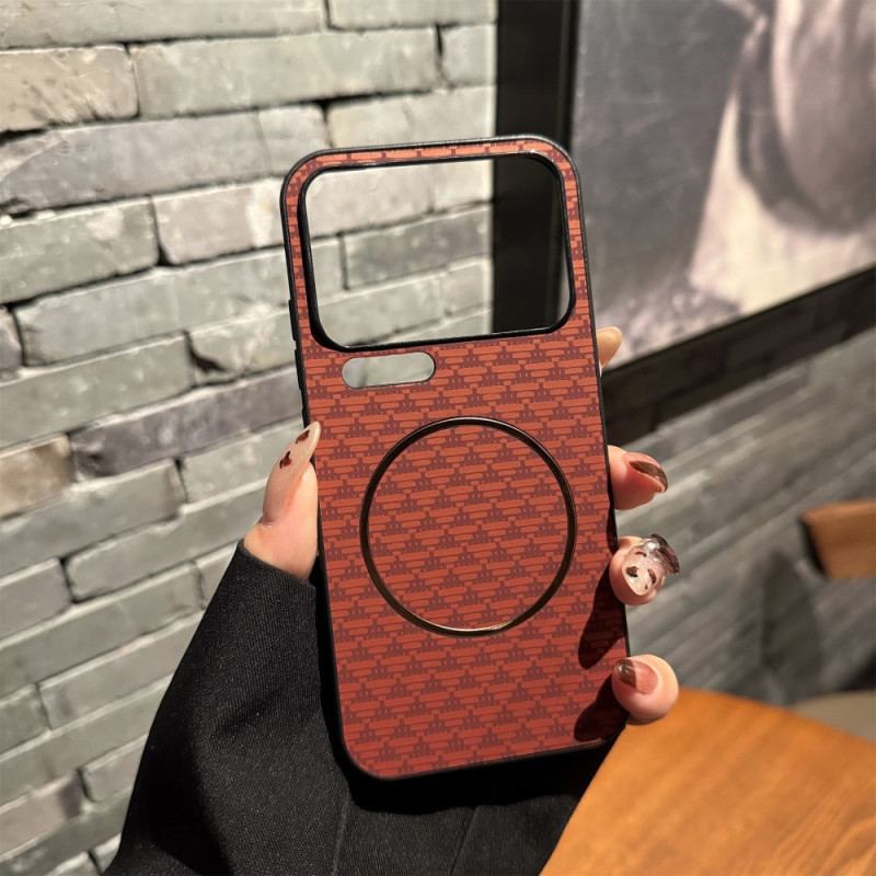 Coque Xiaomi 17 Pro Magnétique Texture Montagne Triangulaire