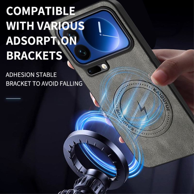 Coque Xiaomi 17 Pro Magsafe Effet Cuir