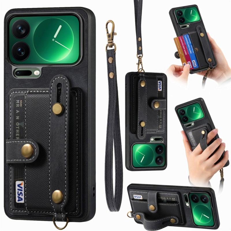 Coque Xiaomi 17 Pro Porte-Cartes et Lnaière
