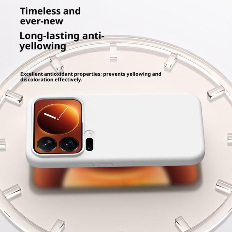 Coque Xiaomi 17 Pro Silicone Liquide et Protection Renforcée