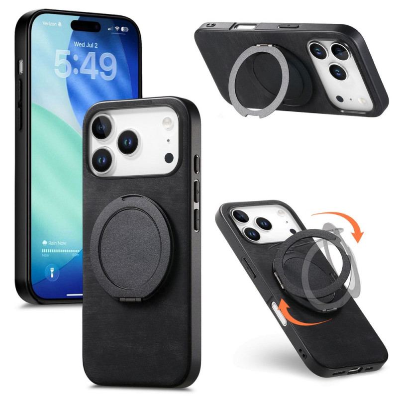 Coque Xiaomi 17 Pro Support Rotatif Design Rétro