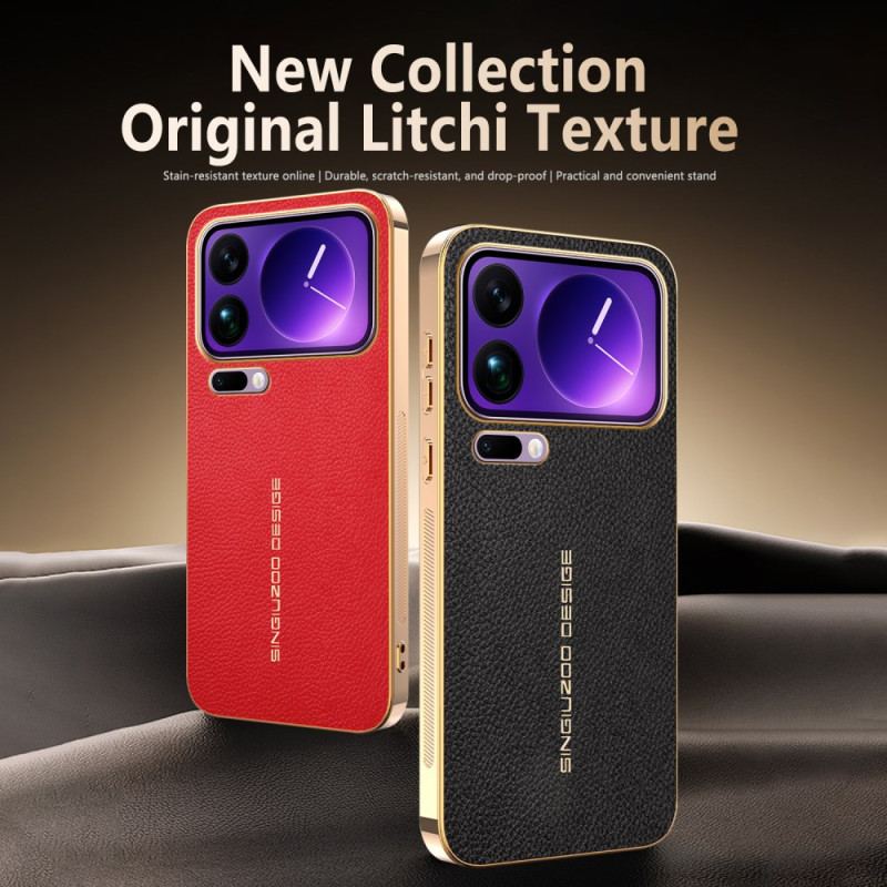 Coque Xiaomi 17 Pro Texture Litchi Anti-Rayures