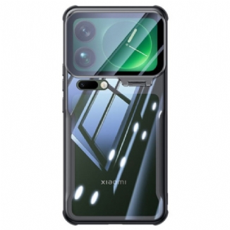 Coque Xiaomi 17 Pro Transparente Support Intégré et Protection Caméra