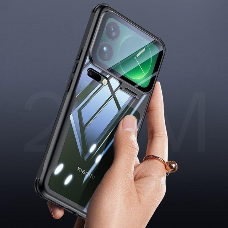 Coque Xiaomi 17 Pro Transparente Support Intégré et Protection Caméra