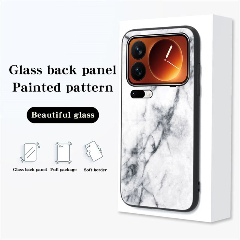 Coque Xiaomi 17 Pro Verre Trempé Motif Marbre