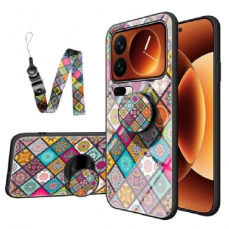 Coque Xiaomi 17 Pro Verre Trempé Support et Lanière