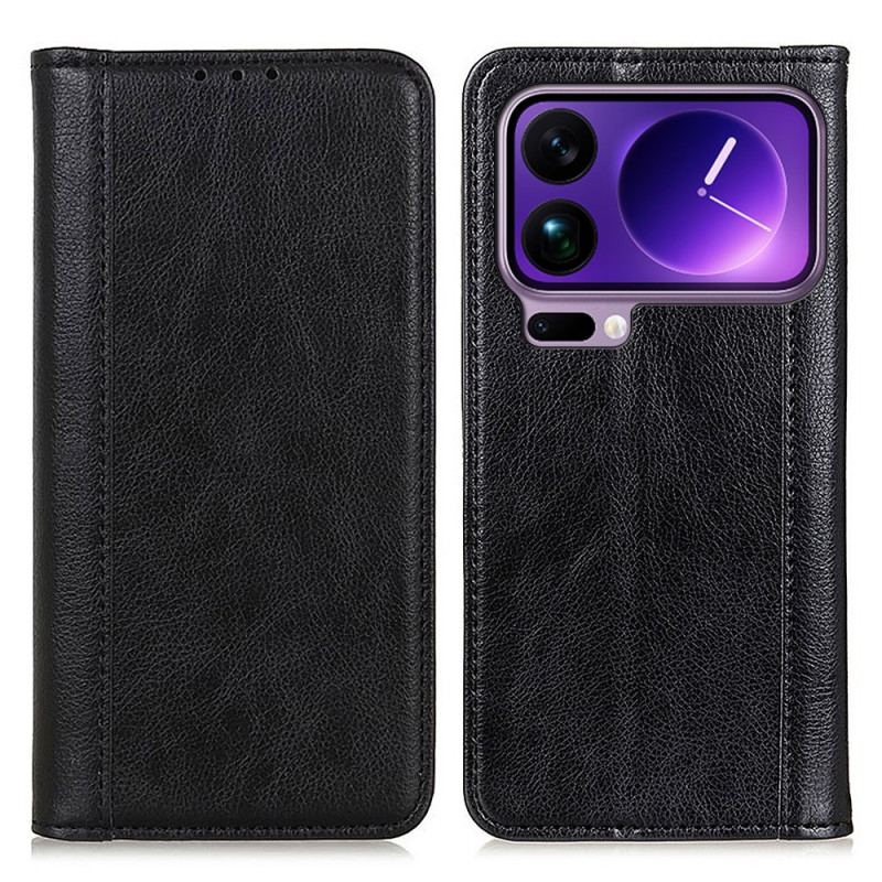 Flip Cover Xiaomi 17 Pro Cuir Fendu