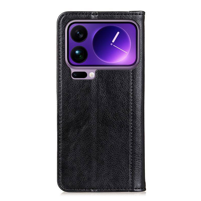 Flip Cover Xiaomi 17 Pro Cuir Fendu