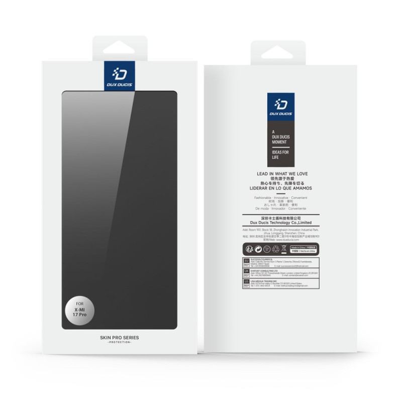 Flip Cover Xiaomi 17 Pro Skin Pro Series DUX DUCIS